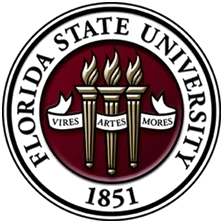 Florida State University seal — Vires, Artes, Mores, 1851